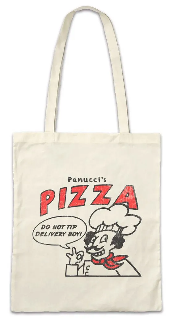 Urban Backwoods Beuteltasche Panucci's Pizza Stofftasche Italia Italien Maker Fire Pizzabäcker (1-tlg), Pizzeria Hawaii Addicted Addiction