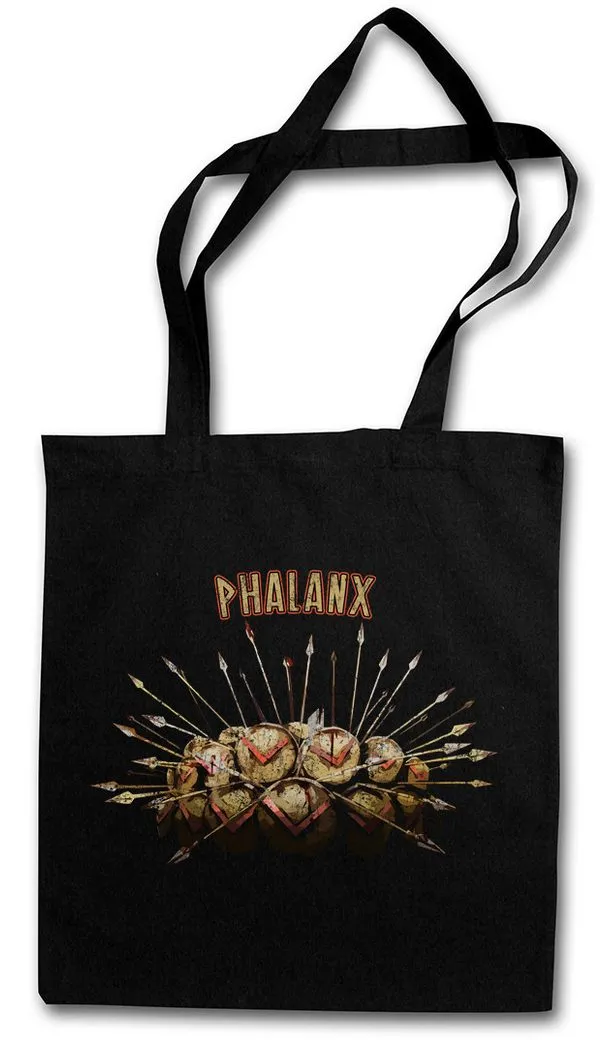 Urban Backwoods Beuteltasche Phalanx Stofftasche Helmet Leonidas 300 Sparta Spartans Spartaner (1-tlg), Hoplit Hopliten Spartiaten Schild