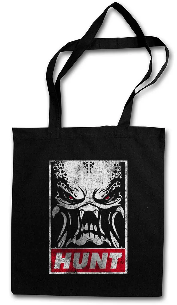 Urban Backwoods Beuteltasche Predator Hunt Stofftasche Ripley Prometheus Nostromo Weyland Alien (1-tlg), Saga Face Hugger Yutani