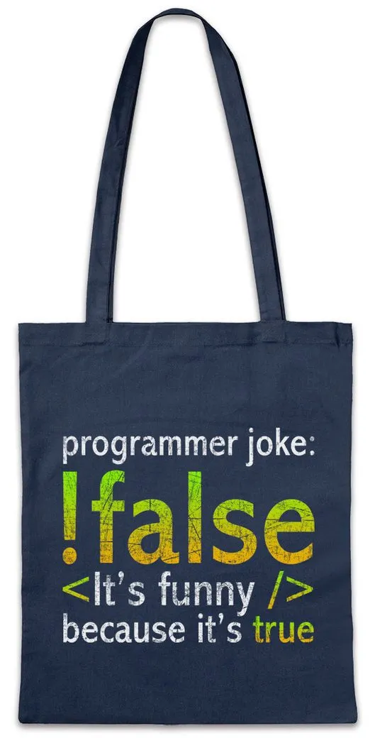Urban Backwoods Beuteltasche Programmer Joke Stofftasche Informatiker Informatik Computer Science (1-tlg), Scientist Internet Fun Nerd