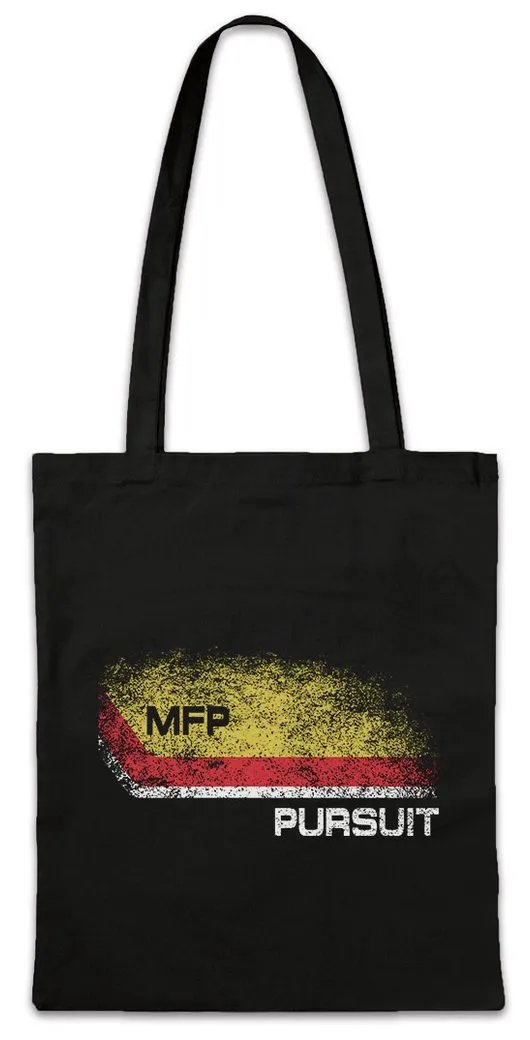 Urban Backwoods Beuteltasche Pursuit Main Force Patrol Logo Stofftasche Miller Fury Mad Road Max (1-tlg), Kult Movie Donnerkuppel Police