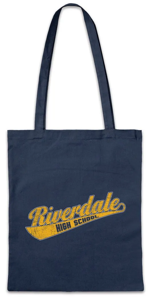 Urban Backwoods Beuteltasche R High School Stofftasche Archie Sign Logo Symbol Riverdale Schule (1-tlg), School Series Zeichen Baseball