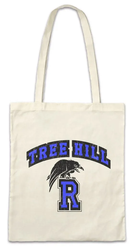 Urban Backwoods Beuteltasche R Team Stofftasche Ravens High School One Tree Hill Schule Sign (1-tlg), Basketball Symbol Mannschaft Trikot