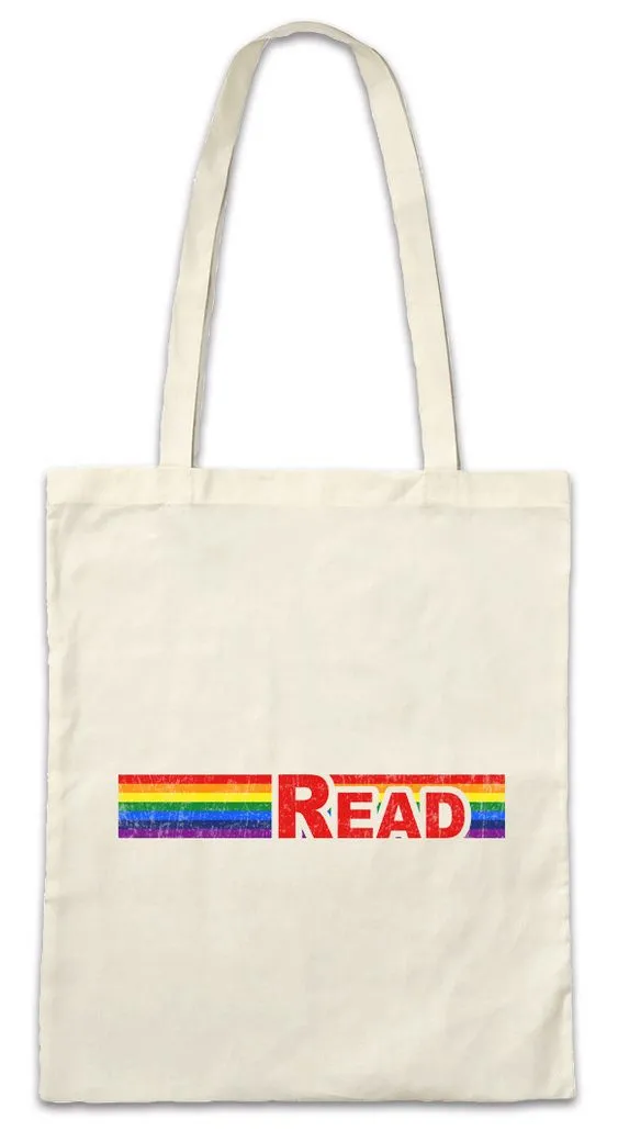 Urban Backwoods Beuteltasche Rainbow Read Stofftasche Queer Gay Schwul Lesbian Homosexuell LGBTQ (1-tlg), Trans Bisexuell Homosexual Bisexual