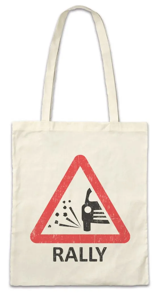 Urban Backwoods Beuteltasche Rally Sign Stofftasche Race Racing Car Auto Driver Racer Biker Petrol (1-tlg), Head Fun Engine Top