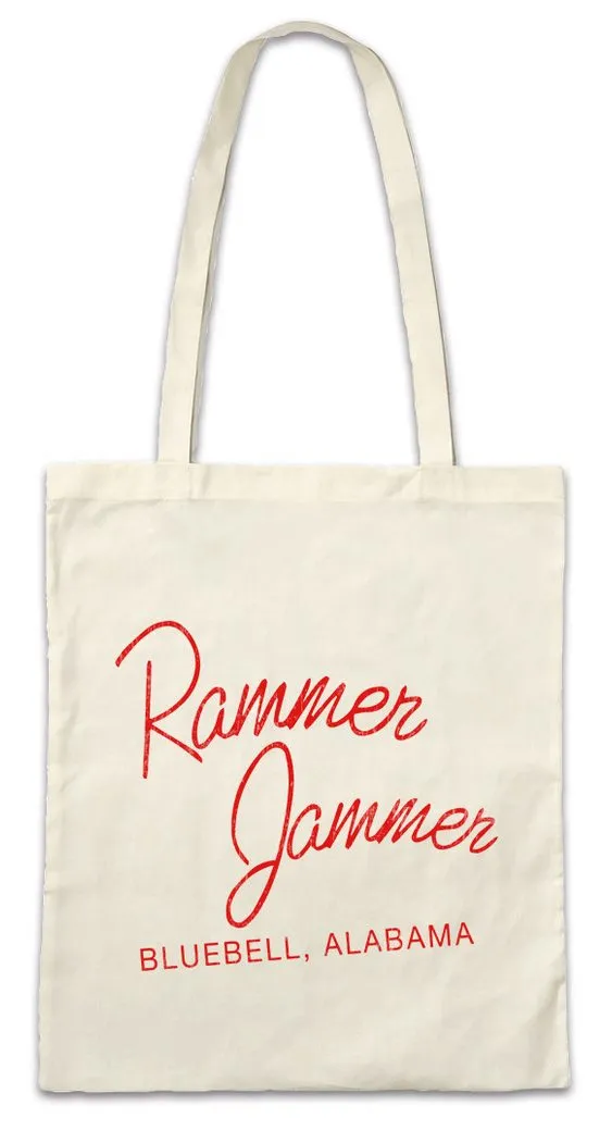 Urban Backwoods Beuteltasche Rammer Jammer Stofftasche Zoé Fun Hart Heart Series Dixie Blue Bell (1-tlg), Zoe TV George Hart
