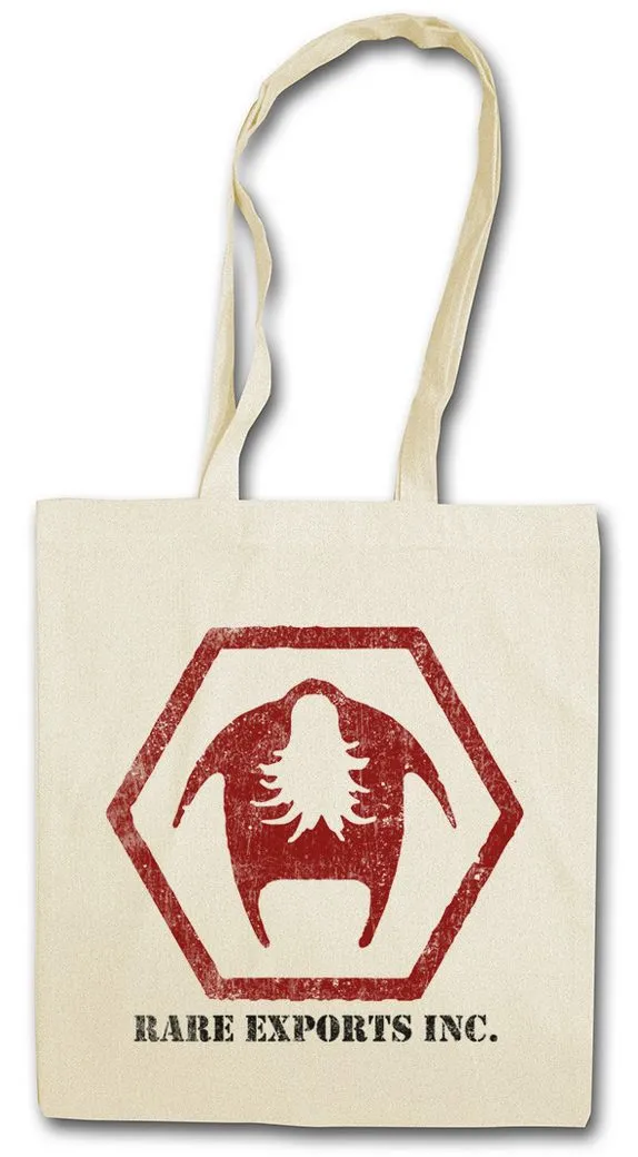 Urban Backwoods Beuteltasche Rare Exports Stofftasche Sign Inc Corporation Logo Movie Alien Corp (1-tlg), Firmenlogo Symbol Film Kult