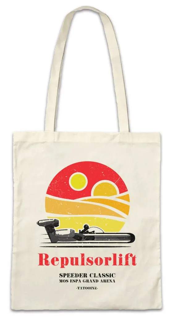 Urban Backwoods Beuteltasche Repulsorlift Landspeeder Stofftasche Luke Star Rebel Skywalker Wars (1-tlg), Alliance Allianz Imperium Vader