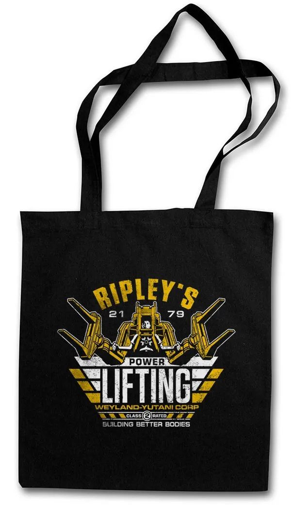 Urban Backwoods Beuteltasche Ripley's Power Lifting Stofftasche Prometheus USCSS Nostromo Alien (1-tlg), Weyland Logo Corp Corporation