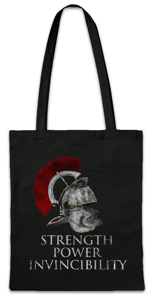 Urban Backwoods Beuteltasche Roman Legion Credo Stofftasche Rom Rome Roman Emperor Legion Empire (1-tlg), Julius Caesar Legionär Eagle