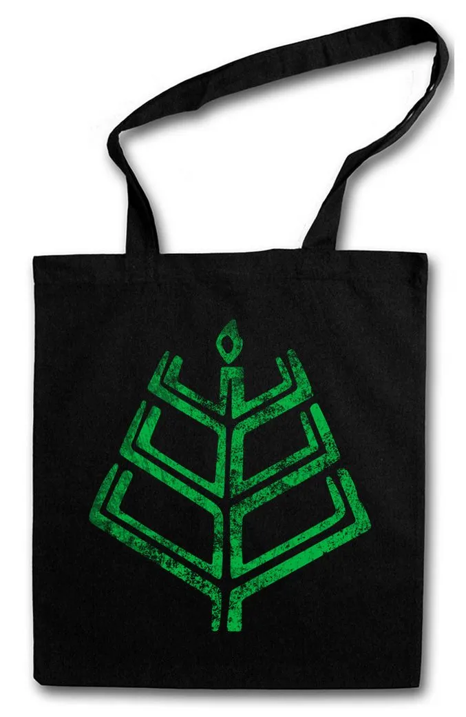 Urban Backwoods Beuteltasche Romuva Latvian Dievturity Symbol Stofftasche Sign Zeichen Logo (1-tlg), Lettland Lettisch Latvia Belief