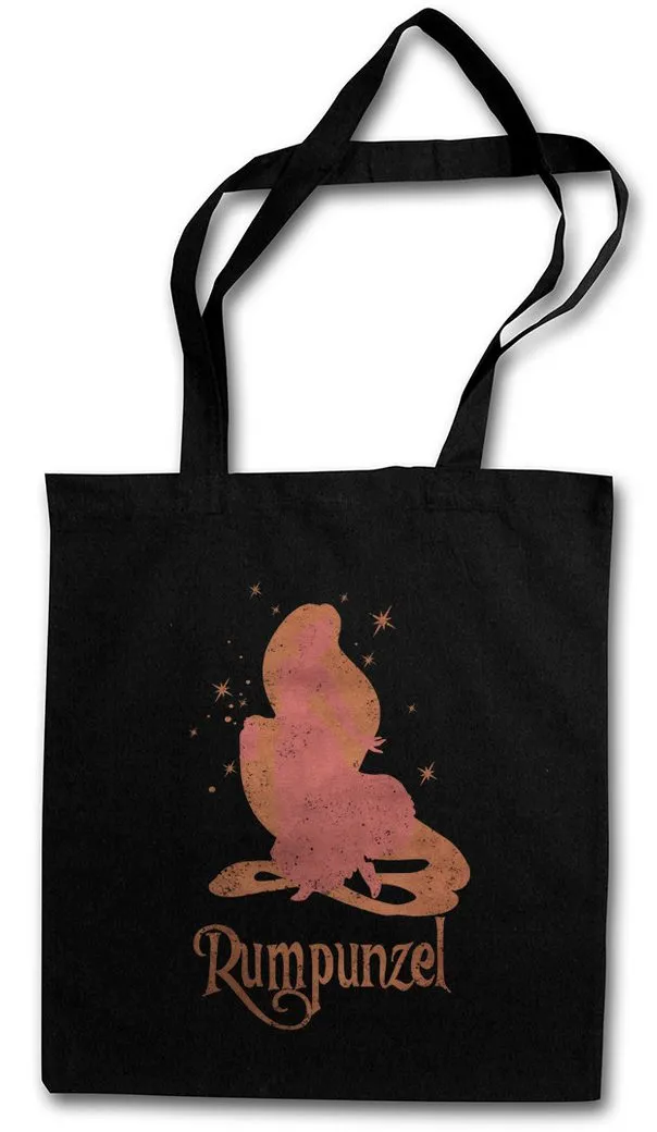 Urban Backwoods Beuteltasche Rumpunzel Stofftasche Rum Besoffen Karneval Fasching Kostüm (1-tlg), Verkleidung Alkohol Party Bier
