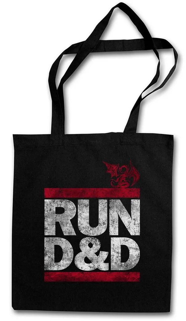 Urban Backwoods Beuteltasche Run D&D Stofftasche DungeonsPen and Paper Dragons RPG Larp DMC (1-tlg), Fantasy Roleplay Tabletop