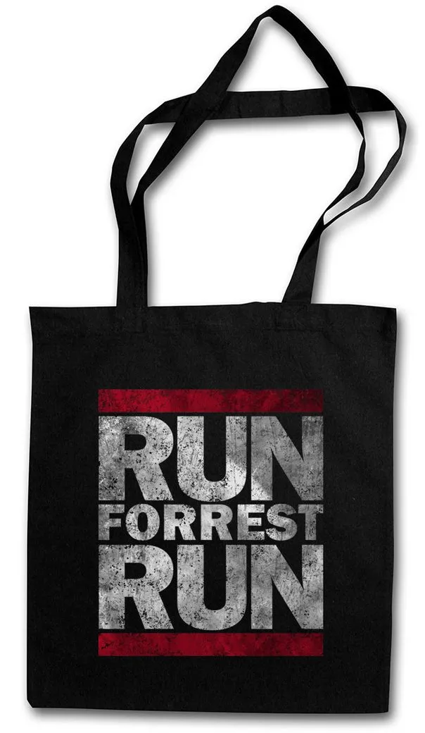 Urban Backwoods Beuteltasche Run Forrest Run Stofftasche Lauf Forrest Lauf Gump Movie DMC Ghetto (1-tlg), Hip Hop Gangster