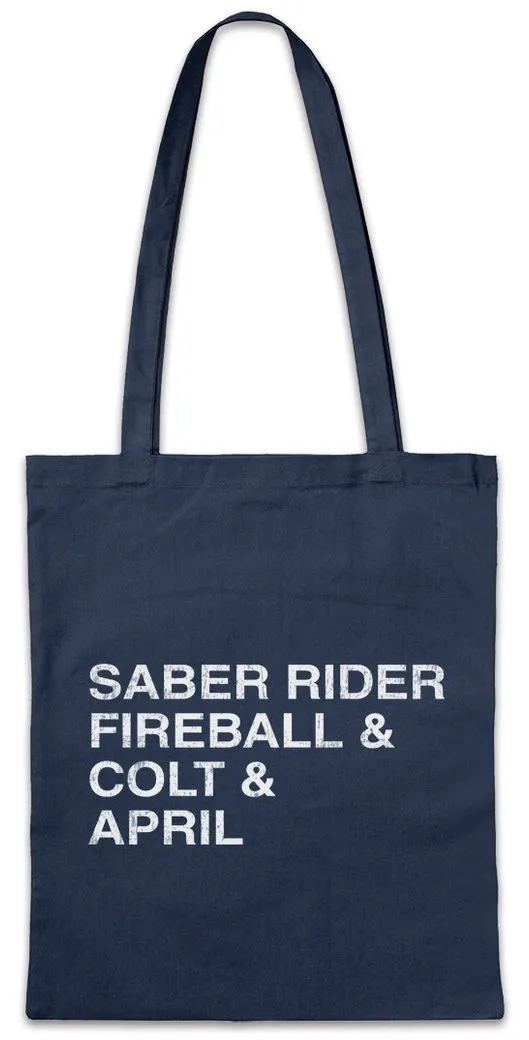 Urban Backwoods Beuteltasche Saber Names Stofftasche Sabre TV Cartoon Rider Starsheriffs Star (1-tlg), Sherrifs Sei Jushi Bismark