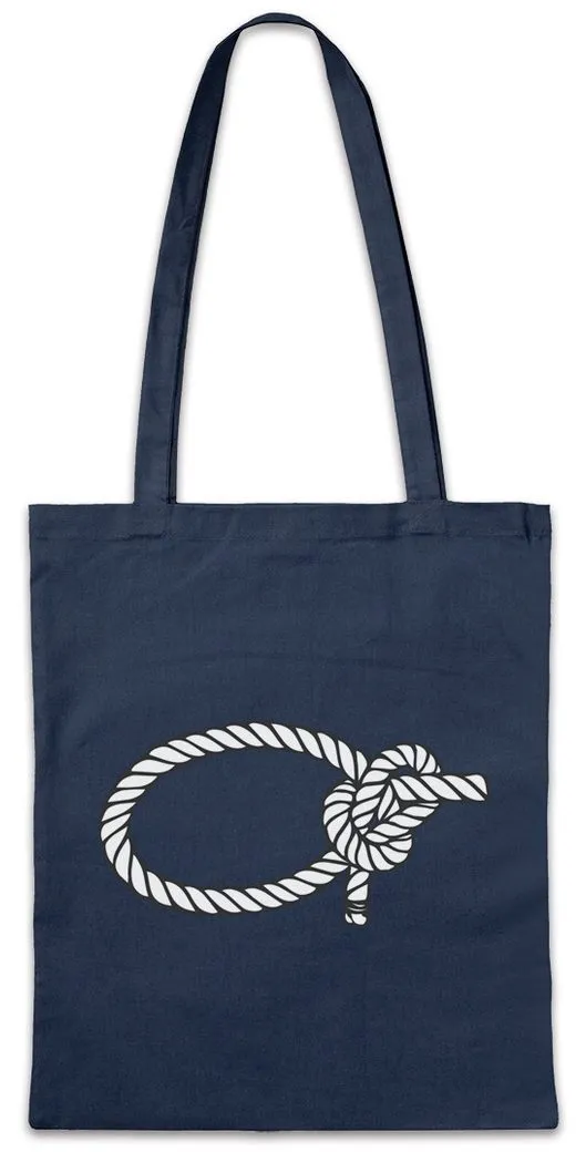Urban Backwoods Beuteltasche Sailor's Knot I Stofftasche Bowline Seemannsknoten Nautical Sailor (1-tlg), Slash Star Stern Segeln