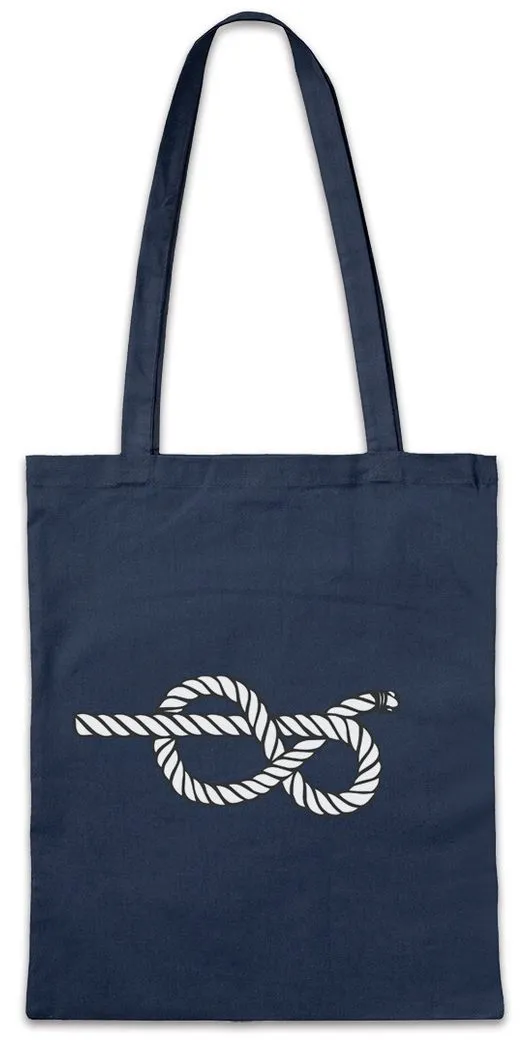 Urban Backwoods Beuteltasche Sailor's Knot II Stofftasche Figure Eight Seemannsknoten Nautical (1-tlg), Sailor Slash Segeln Segler