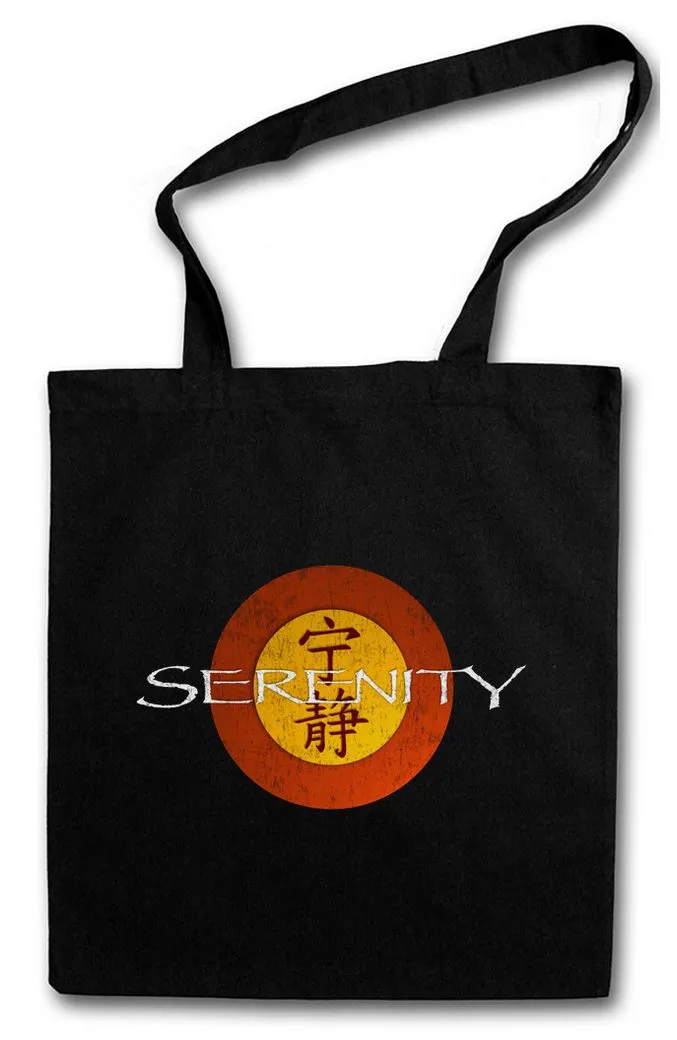 Urban Backwoods Beuteltasche Sci-Fi Like A Leaf Stofftasche Sci-Fi Raumschiff Firefly Serenity Logo (1-tlg), Blue TV Sun Series