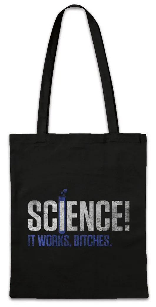 Urban Backwoods Beuteltasche Science It Works... Stofftasche Lehrer Fun Teacher Professor Nerd Geek (1-tlg), Scientist Wissenschaftler Wissenschaft Chemie