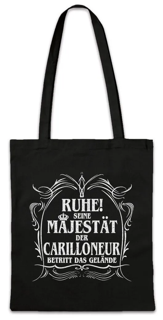 Urban Backwoods Beuteltasche Seine Majestät Der Carilloneur Stofftasche Carillon Glockenspiel (1-tlg), Gottesdienst Spieler Orchesterr Kirche