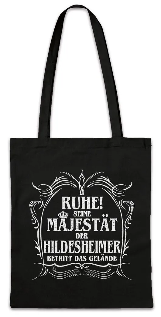 Urban Backwoods Beuteltasche Seine Majestät Der Hildesheimer Stofftasche Niedersachsen Stadt Stadt (1-tlg), Mariendom Hildesheim Fun