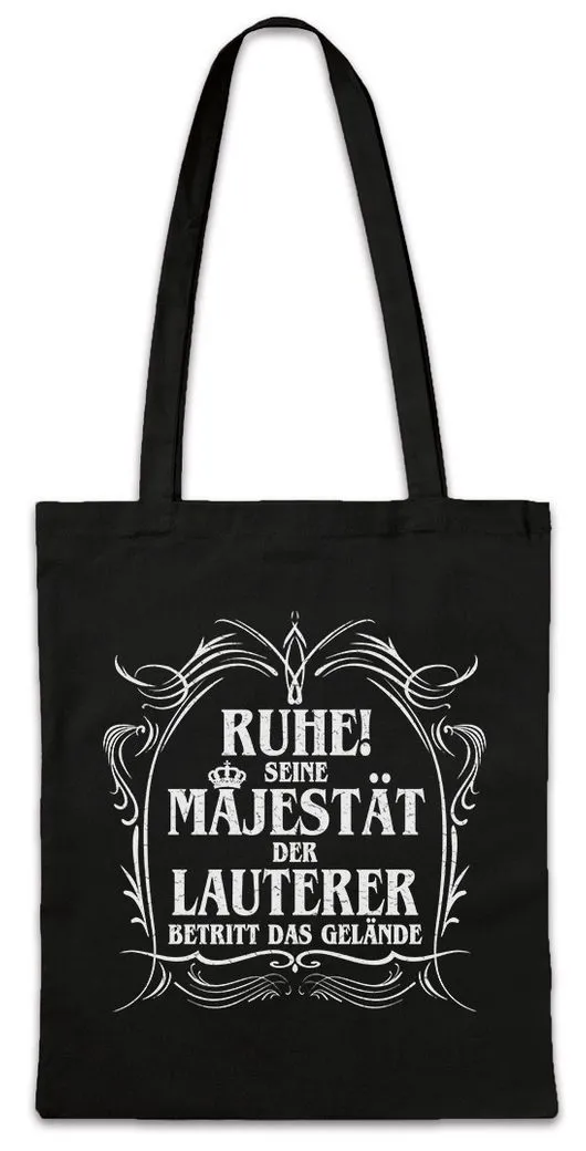 Urban Backwoods Beuteltasche Seine Majestät Der Lauterer Stofftasche Stadt Fritz Walter Stadt (1-tlg), Betzenberg Kaisers Lautern Hohenecken