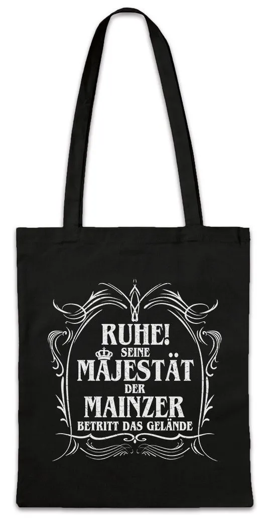 Urban Backwoods Beuteltasche Seine Majestät Der Mainzer Stofftasche Rhein Main Karneval Dom Stadt (1-tlg), Bistum FSV Mainz