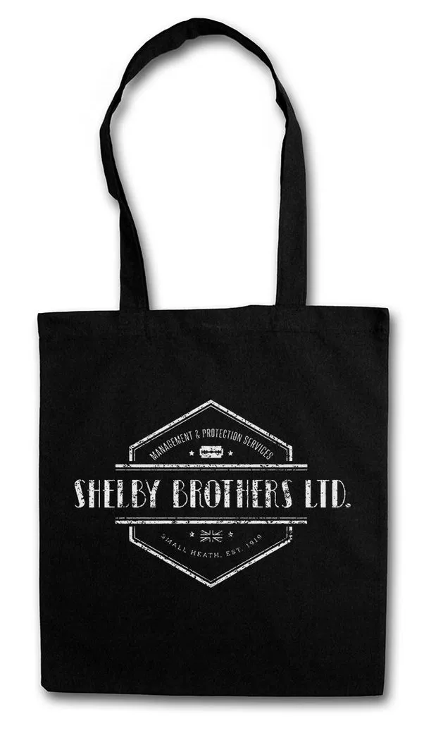 Urban Backwoods Beuteltasche Shelby Brothers Ltd. Stofftasche Peaky Birmingham Gang Blinders Mob (1-tlg), Company Firma Mobster
