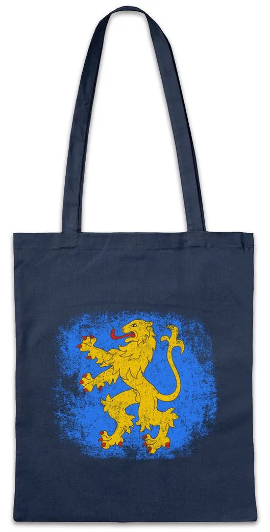 Urban Backwoods Beuteltasche Sheldon Appartment Flag Lion Stofftasche Big Geek Flagge Bang Freak (1-tlg), TBBT Theory Fahne Logo