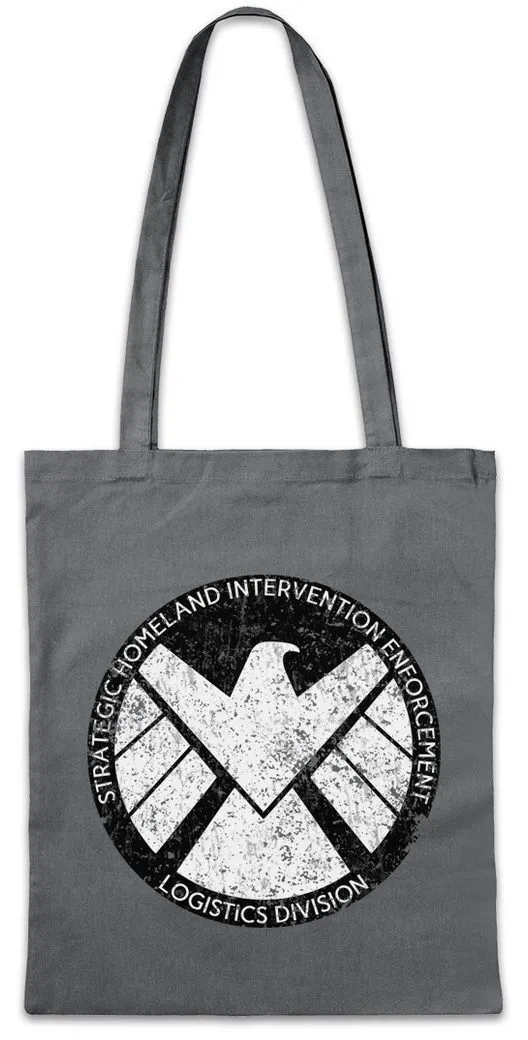 Urban Backwoods Beuteltasche S.H.I.E.L.D. Vintage Logo I Stofftasche Nick TV Seargent Avengers (1-tlg), Shield Fury Hydra Agent