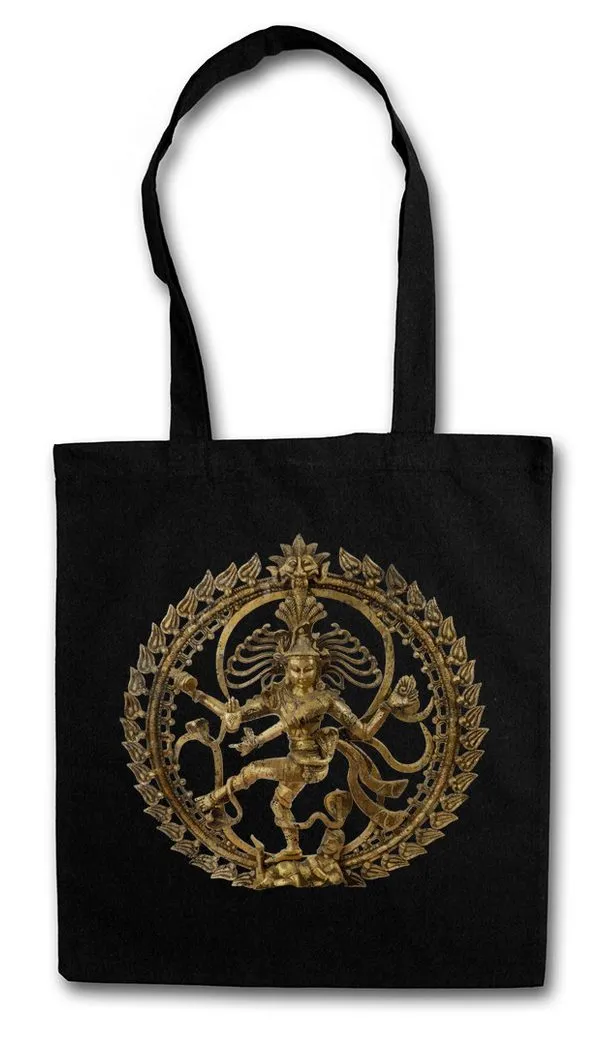 Urban Backwoods Beuteltasche Shiva II Vintage Stofftasche Buddhismus Shivaismus Yoga Buddha OM (1-tlg), Hinduismus Om Siddhartha Govinda
