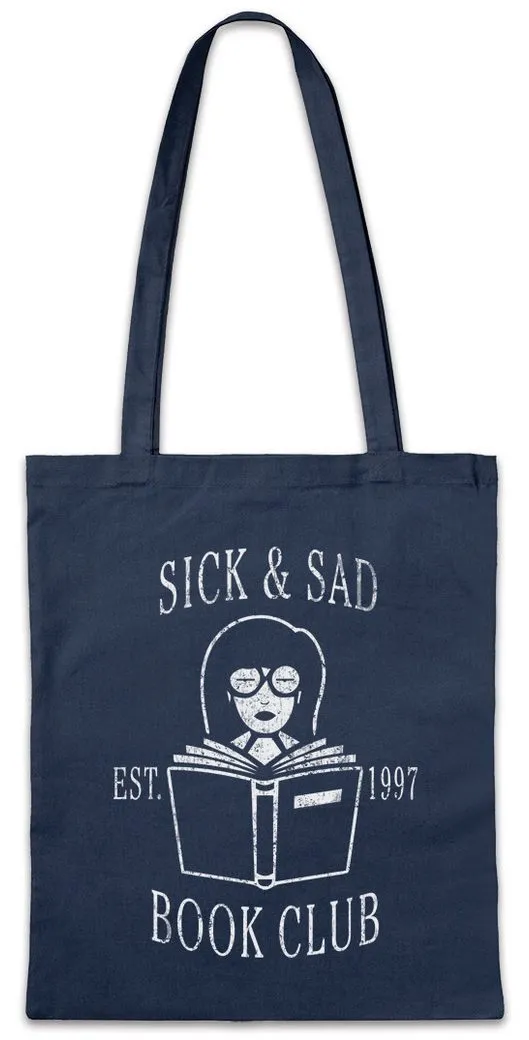 Urban Backwoods Beuteltasche Sick & Sad Book Club Stofftasche Daria Sitcom TV Series Fun (1-tlg), Morgendorffer Lanes Fashion Club