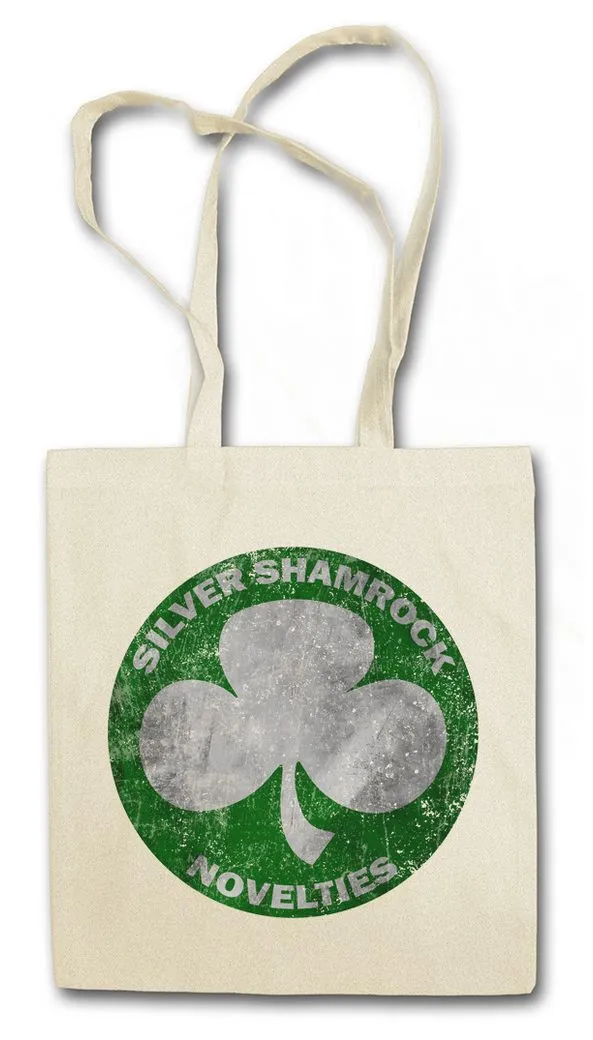 Urban Backwoods Beuteltasche Silver Shamrock Novelties Stofftasche Road Sign LogoHalloween (1-tlg), Company Limited Corporation Welcome