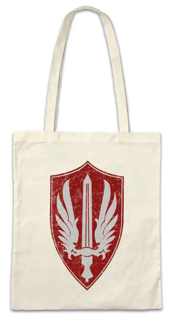 Urban Backwoods Beuteltasche Silver Spar Squadron Stofftasche Lieutenant Galactica Space Ship Star (1-tlg), Battlestar Raumschiff Battle William