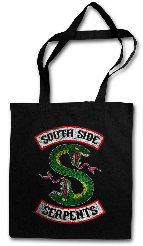Urban Backwoods Beuteltasche South Side Serpents Stofftasche FP Schlange Archie Snake Snakes Mc (1-tlg), Motorcycle Club Riverdale