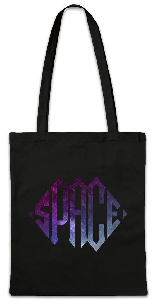 Urban Backwoods Beuteltasche Space Stofftasche Astronaut Station Weltraum Universum Kosmaonaut (1-tlg), Raumfahrt Cosmonaut Cosmos Kosmos