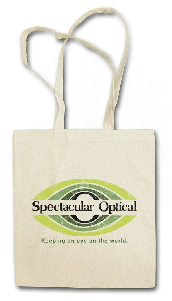 Urban Backwoods Beuteltasche Spectacular Optical Stofftasche Videodrome Sign Symbol Logo Company (1-tlg), Dystopie TV Show David