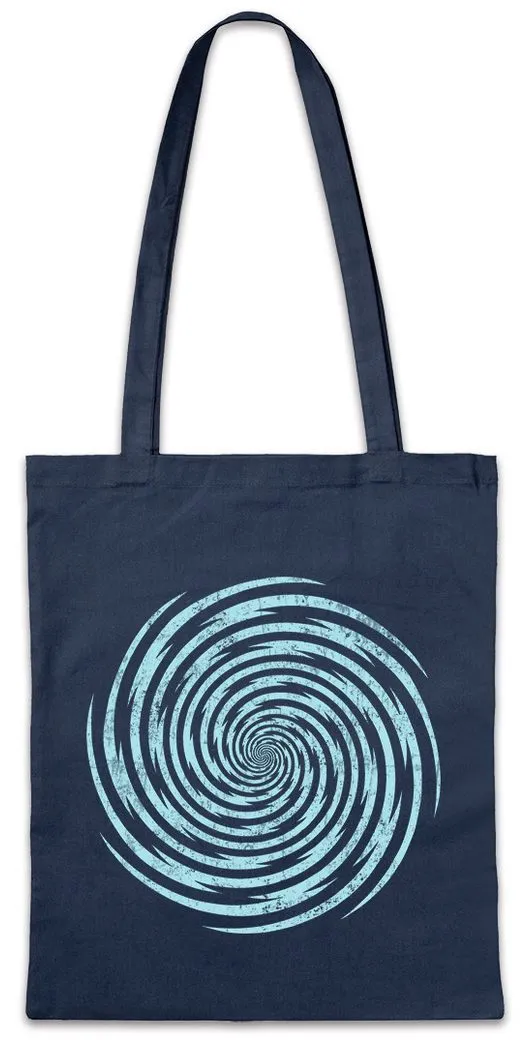 Urban Backwoods Beuteltasche Spiral Lightning Stofftasche Spirale Hypnose Kreisel Kreis Maze Maze (1-tlg), Labyrinth Esoterik Hypnotiseur