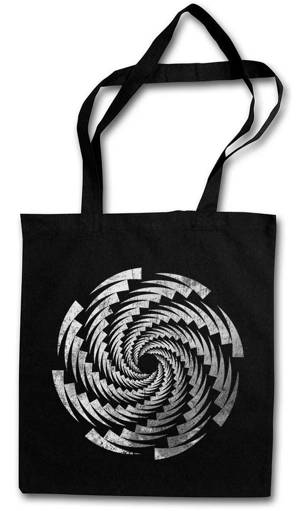 Urban Backwoods Beuteltasche Spiral Rotator Stofftasche Magic Kreisel Spirale Hypnose Hypnotiseur (1-tlg), Maze Labyrinth Esoterik Mystik