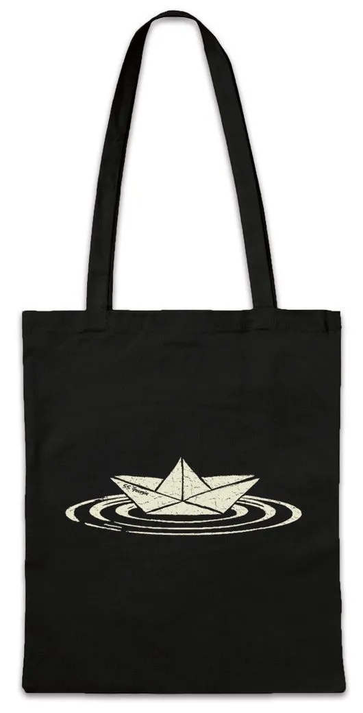 Urban Backwoods Beuteltasche S.S. Georgie Stofftasche Movie Fun It Horror Clown Es Retro Comic (1-tlg), Luftballon Balloon Schiff Papierschiff