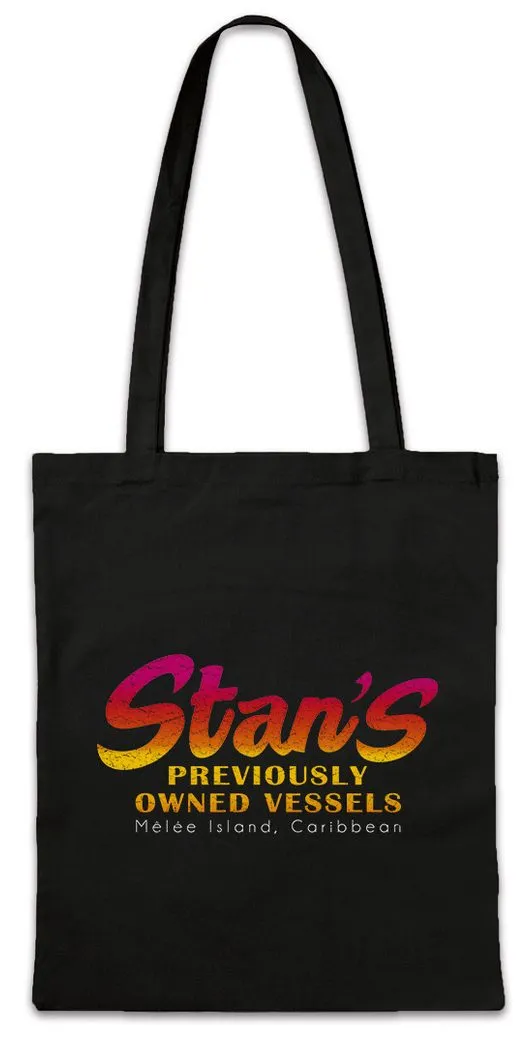 Urban Backwoods Beuteltasche Stan's Stofftasche The Game Secret Carribean Of Monkey Nerd Island (1-tlg), Logo Symbol Sign Gamer