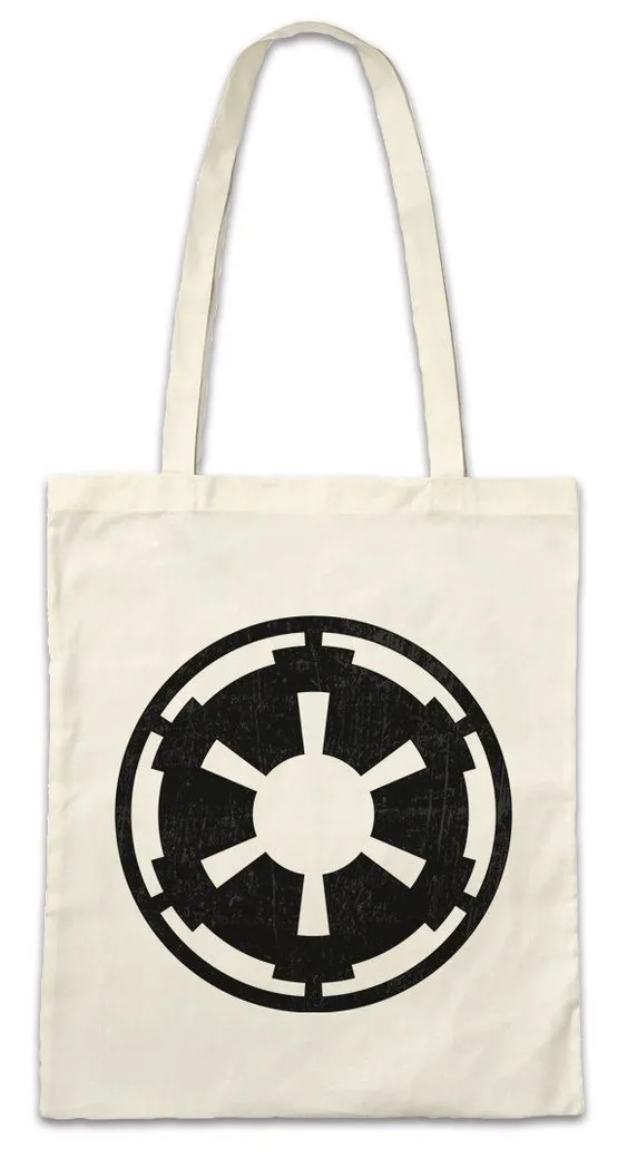 Urban Backwoods Beuteltasche Star Wars Empire Logo II Stofftasche Wars Krieg Empire Imperium Star (1-tlg), Sterne Der Flag Symbol