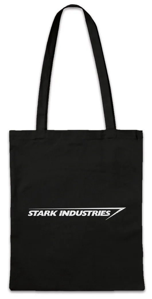 Urban Backwoods Beuteltasche Stark Industries I Stofftasche Iron Logo Arc Man Reactor Tony Mark II (1-tlg), Armor Industry Corp Company