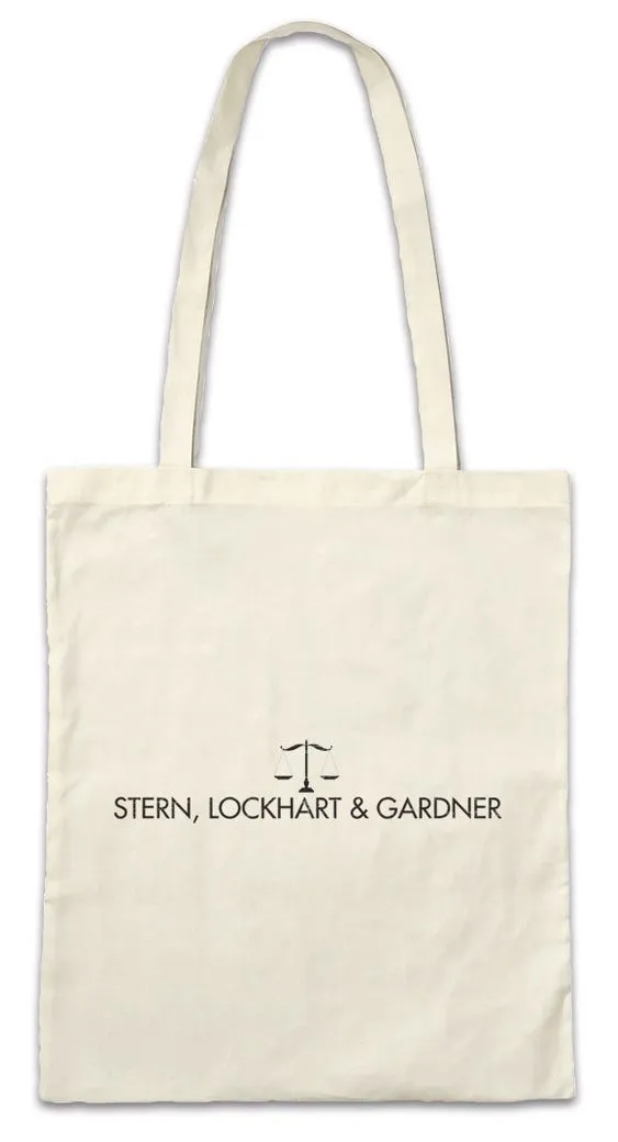 Urban Backwoods Beuteltasche Stern Lockhart & Garnder Stofftasche The Sign Good Logo Wife Schild (1-tlg), Firma Firmenlogo Alicia Florrick