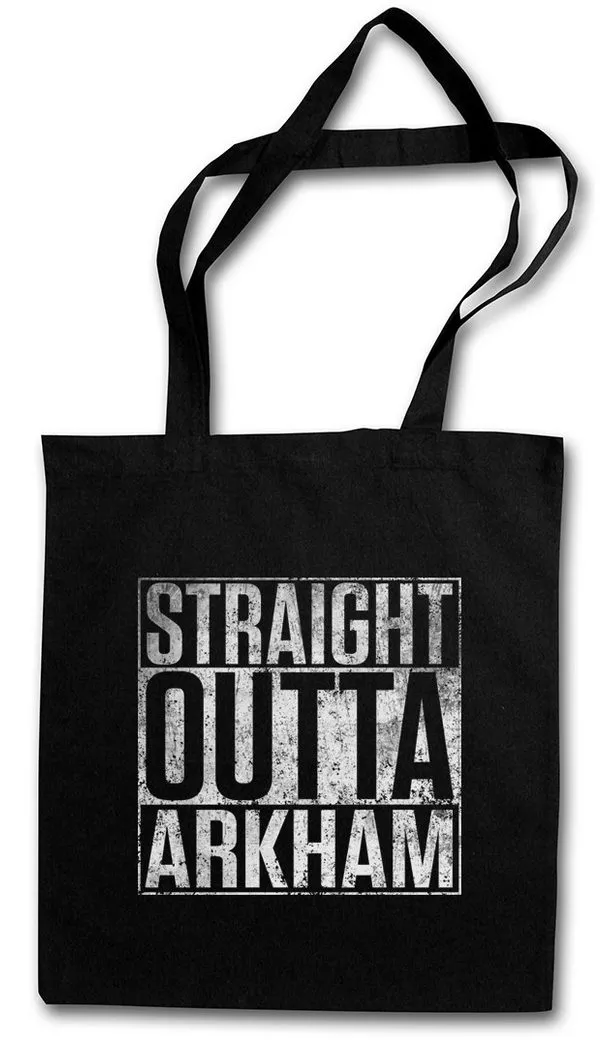 Urban Backwoods Beuteltasche Straight Outta Arkham Cthulhu Stofftasche - HP Miskatonic Innsmouth (1-tlg), Azathoth Monster Kult Buch