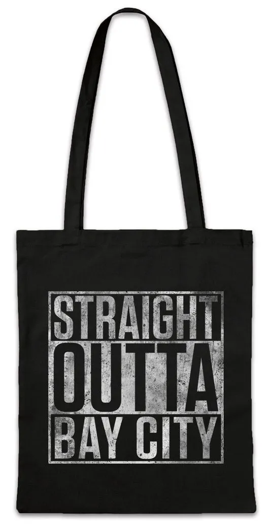 Urban Backwoods Beuteltasche Straight Outta Bay City Stofftasche Another Rachel Davi World Steve (1-tlg), Alice Mac Rachel Iris
