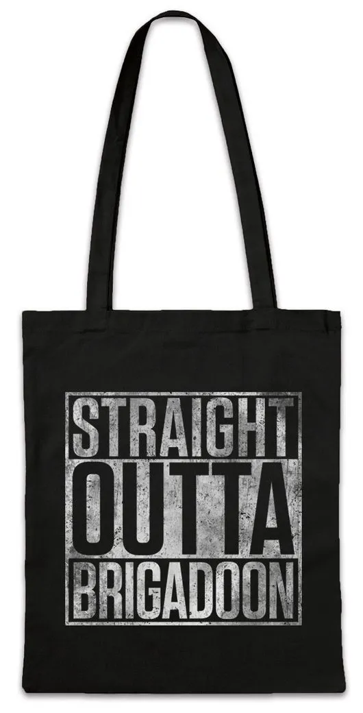 Urban Backwoods Beuteltasche Straight Outta Brigadoon Stofftasche Tommy Albright Jeff Douglas Fiona (1-tlg), Campbell Jane Ashton Mr.