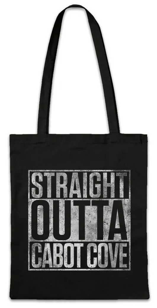Urban Backwoods Beuteltasche Straight Outta Cabot Cove Stofftasche Murder 80s She Wrote Series Mord (1-tlg), Ist Ihr Hobby