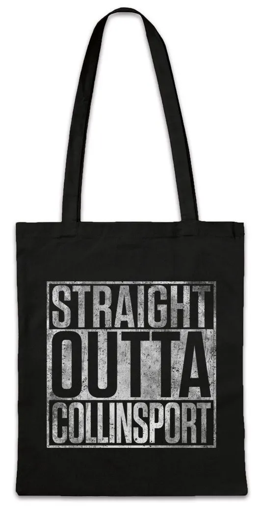 Urban Backwoods Beuteltasche Straight Outta Collinsport Stofftasche Dark Series Shadows Gothic TV (1-tlg), Horror Soap Opera Vampire