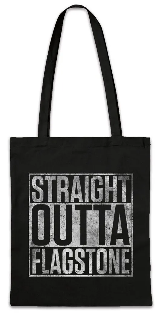 Urban Backwoods Beuteltasche Straight Outta Flagstone Stofftasche The Kingkiller Books Fantasy (1-tlg), Chronicle Kvothe Die Königsmörder